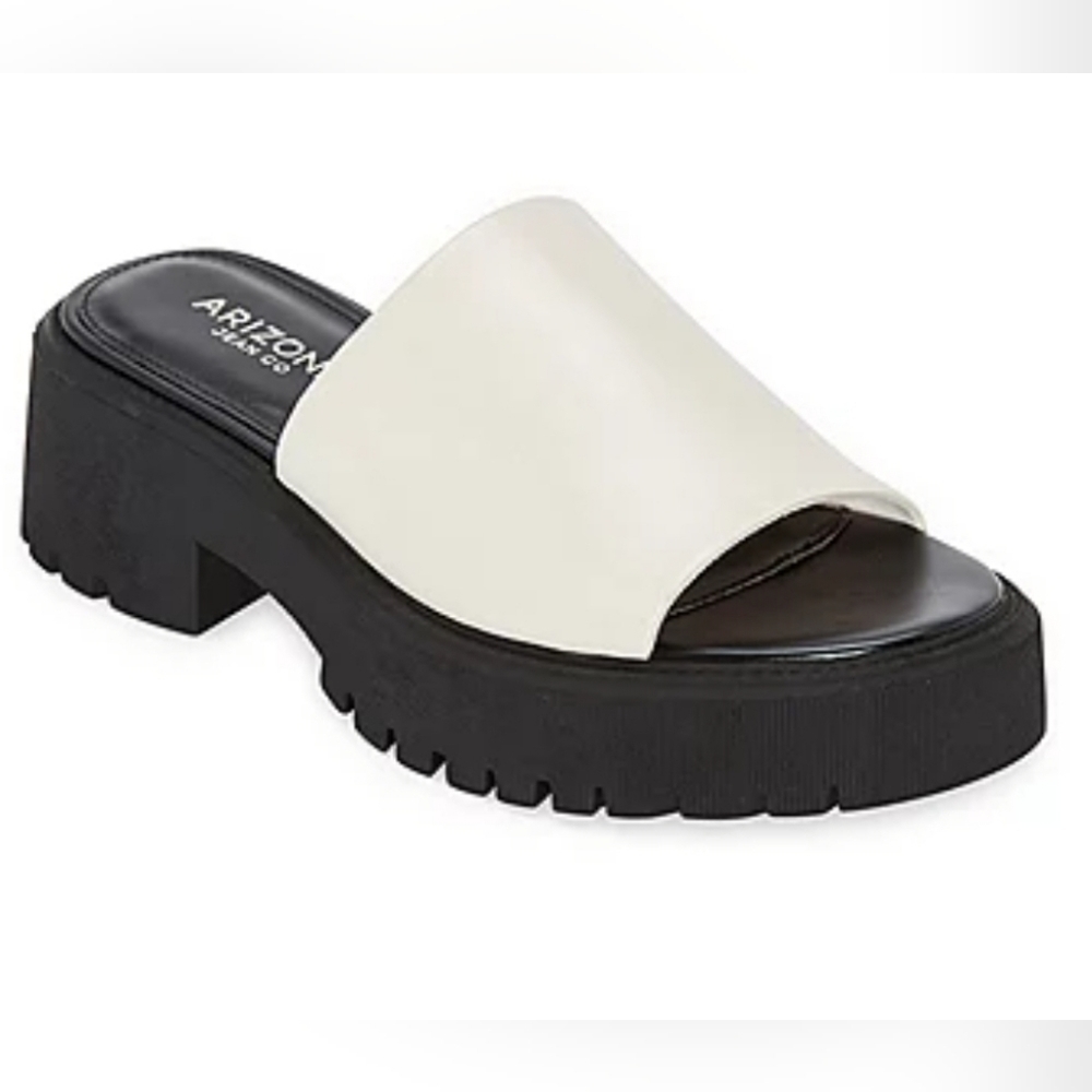 Arizona Womens Raven Slide Sandals Sz. 6M